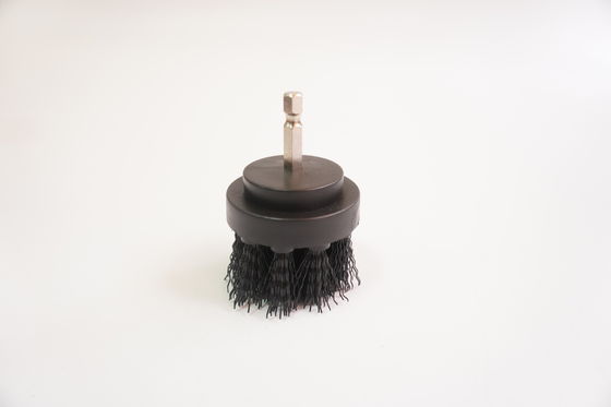 45g 2 Inch Black Hardness Drill Cleaning Brush For House Cleaning And Car Wheel Cleaning