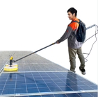 Electric Photovoltaic Solar Panel Cleaning Brush Double Head