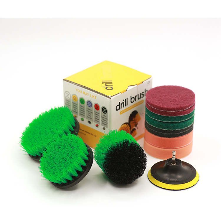 Customized Drill Cleaning Brush Kit 12 Pcs For Household